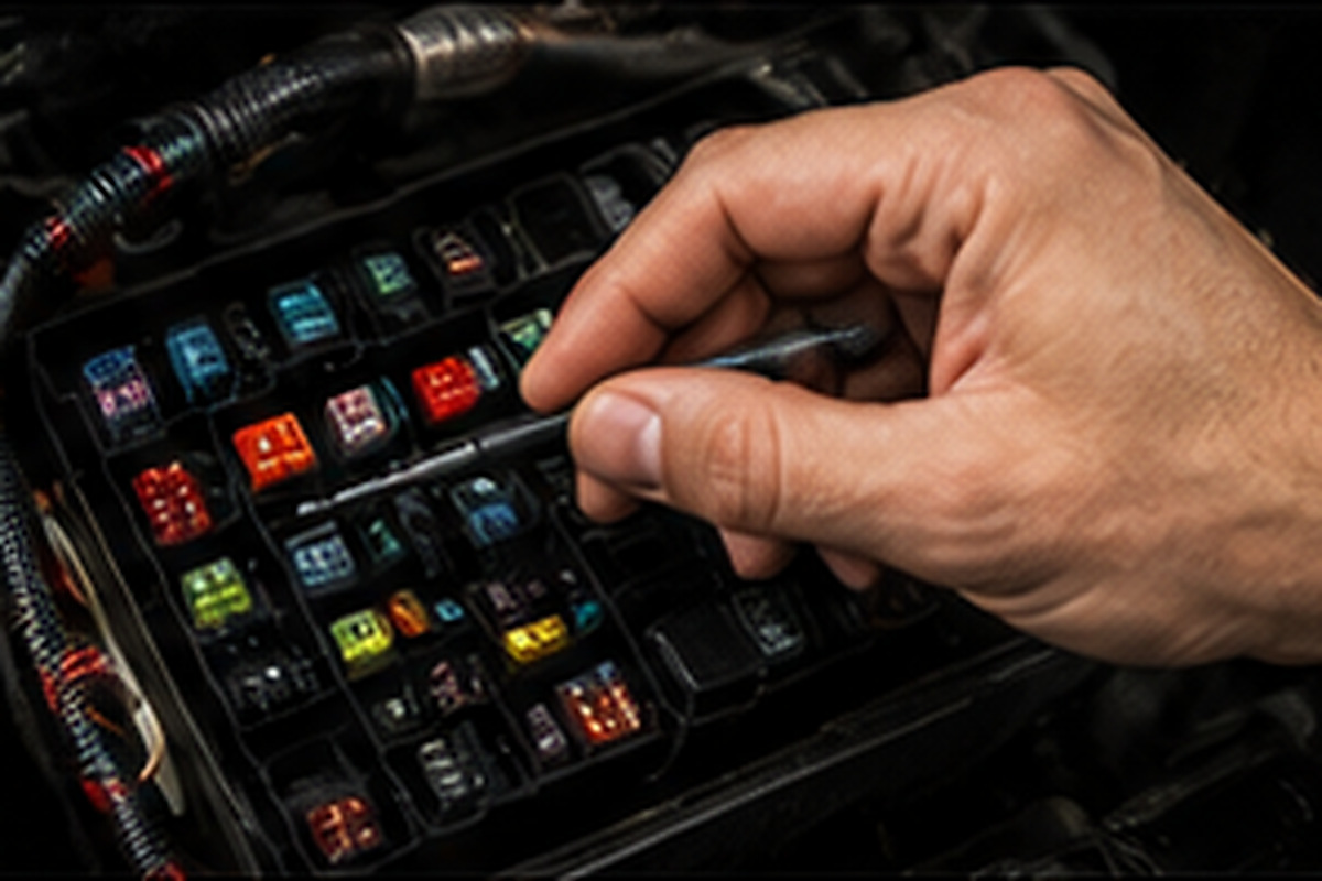 Auto Electrical Repair service photography at Starks Automotive